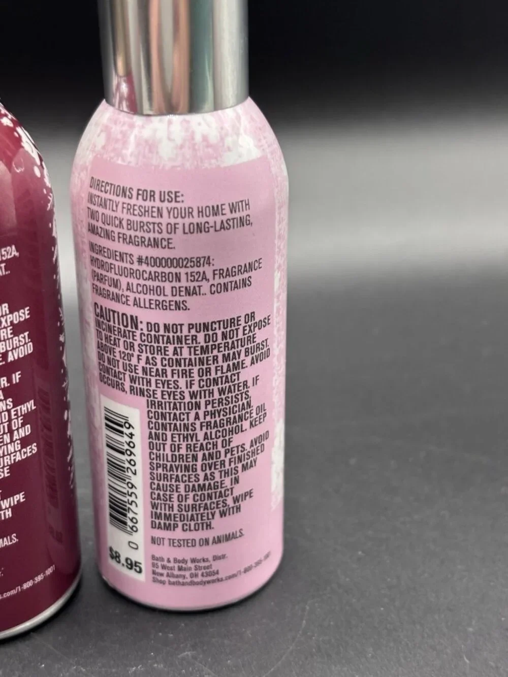 Bath Body & Works 2 Pack Concentrated Room Sprays 1.5 oz Christmas Orange Rose - Picture 13 of 16